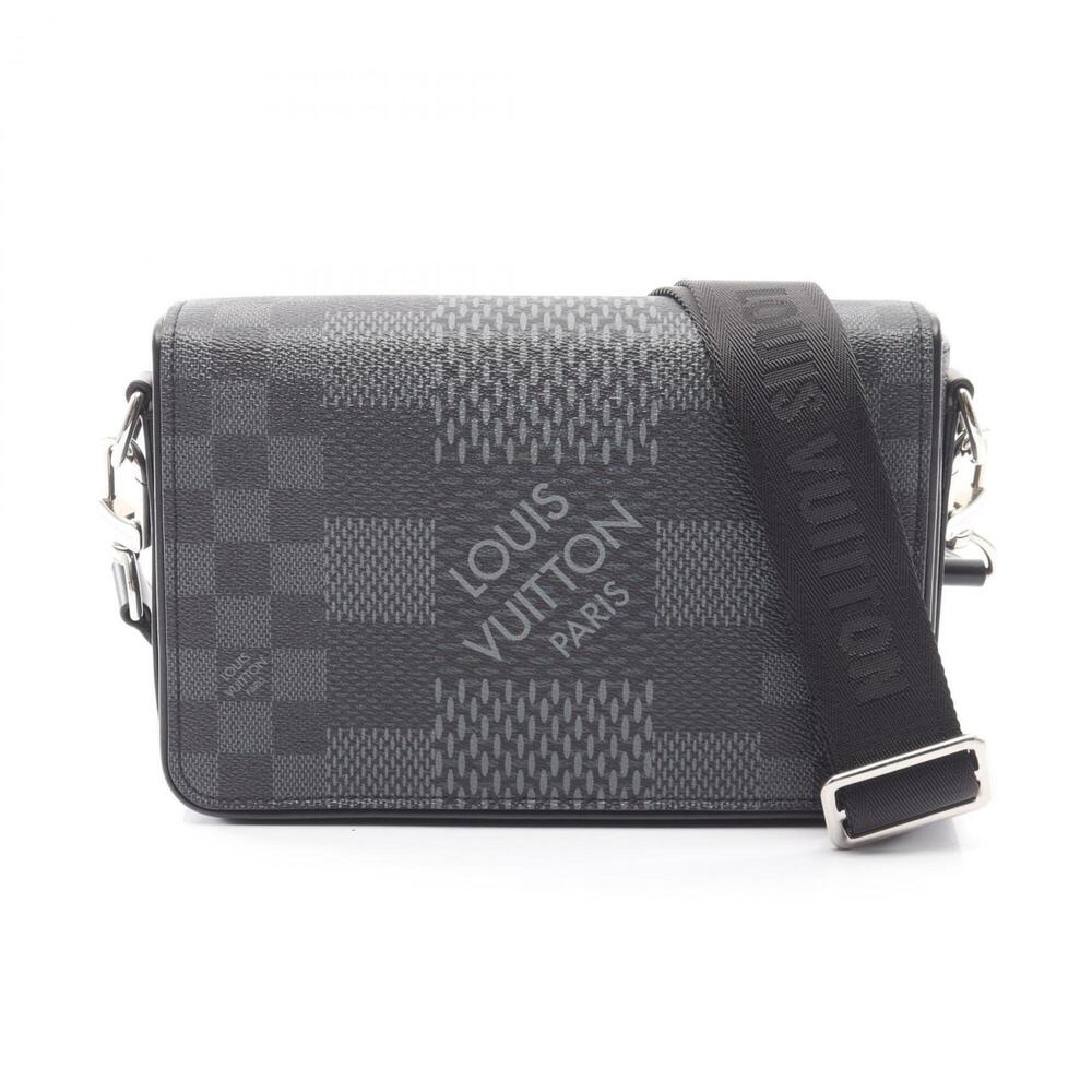 Louis Vuitton Studio Messenger 3D Shoulder Bag/Handbag, Coated Canvas and Lea...